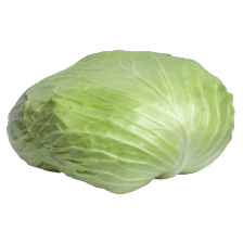 Zoete platte witte kool